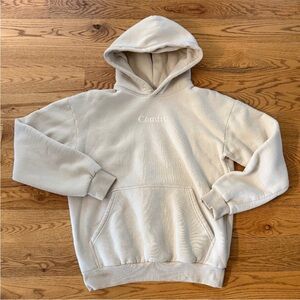Comfrit Women's Cream Hoodie